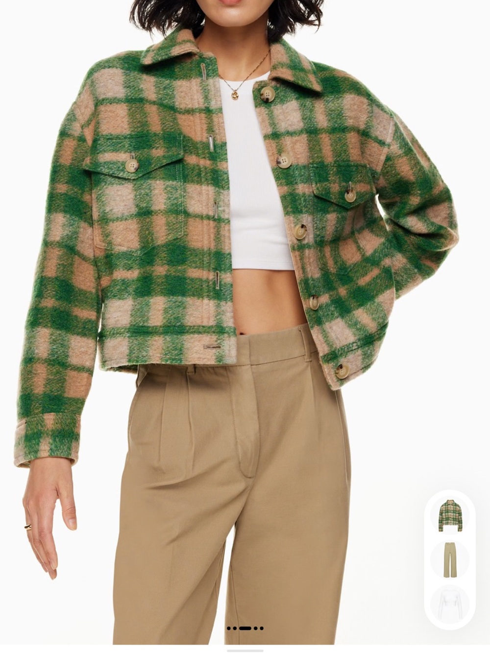 Aritzia Autumn Shirt Jacket